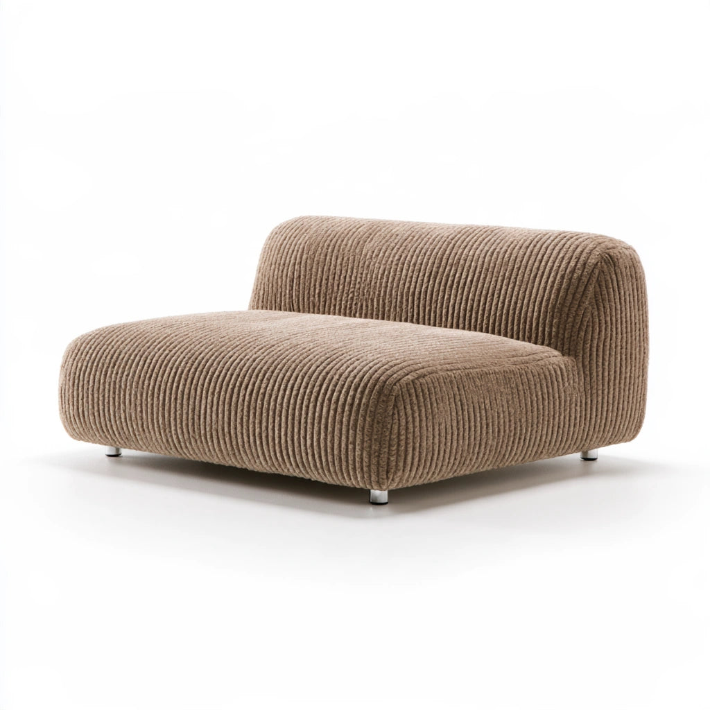 Schutzbezug für Sofa, mit klarer Formgebung, Farbe: hellbraun