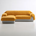 Modulares Ecksofa, mit klarer Formgebung, Farbe: hellgrau